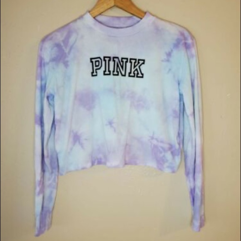 Vs pink crop top
